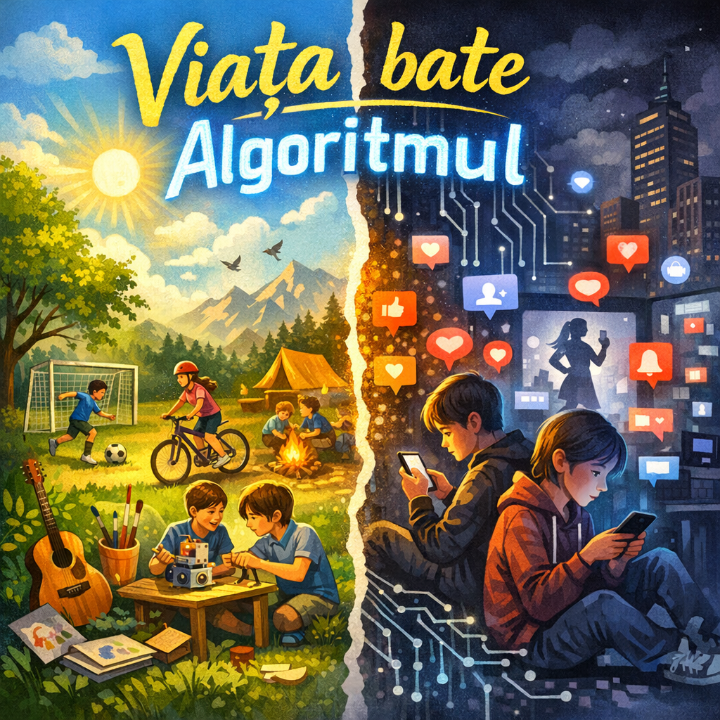 Copiii nu trebuie scoși de pe rețelele sociale. Trebuie readuși în viața reală