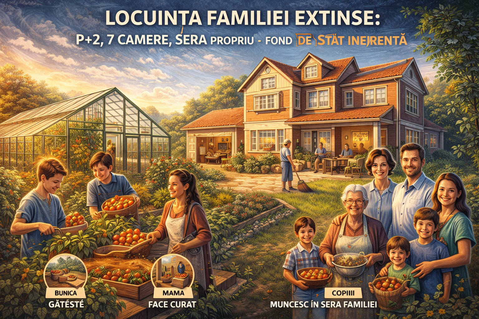 Reorganizarea locativă în era venitului garantat: casa familiei extinse ca nucleu economic și social