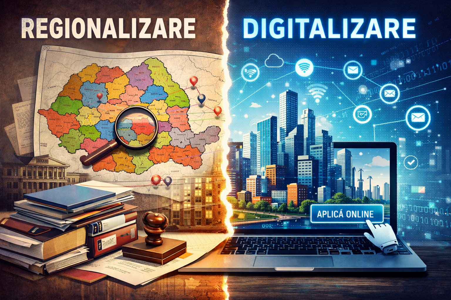 Digitalizarea – alternativa reală la regionalizare