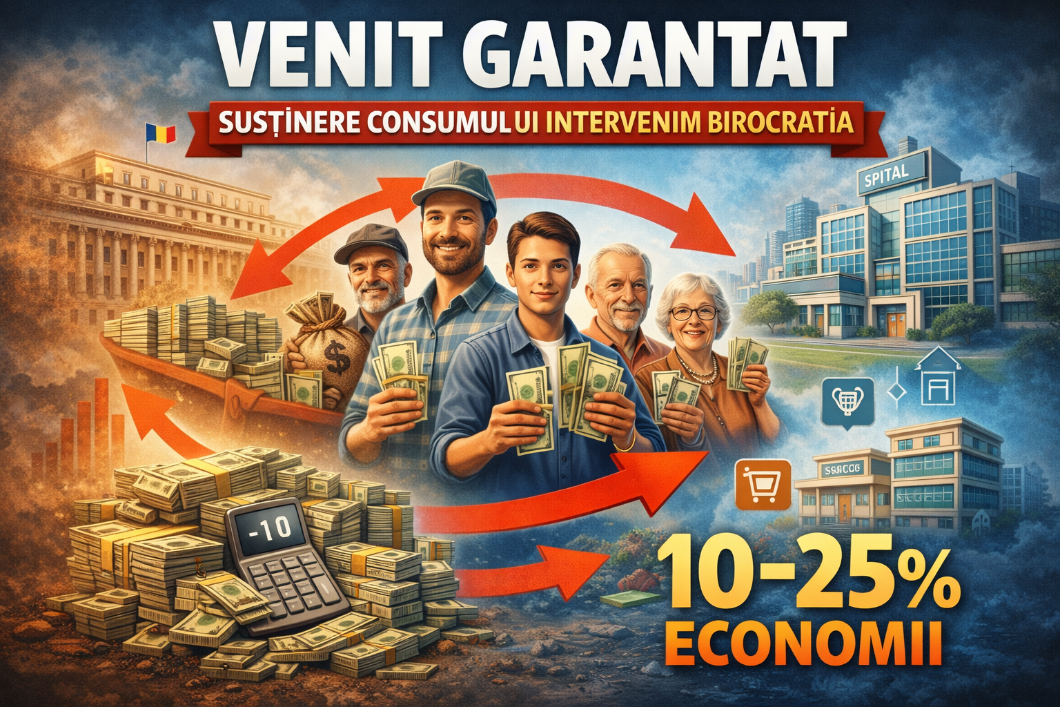 Venitul garantat ca mecanism de susținere a consumului și reformă a statului