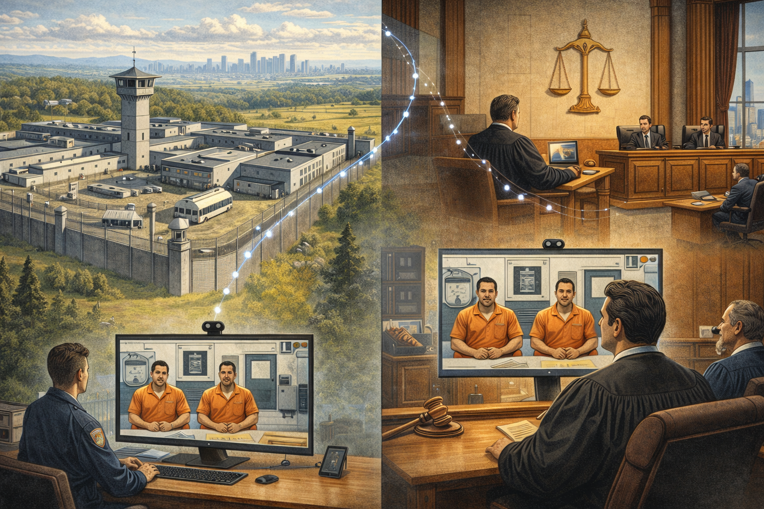 Teleconferința – un model de reducere a costurilor cu deținuții și de relocare a penitenciarelor în zone extraurbane
