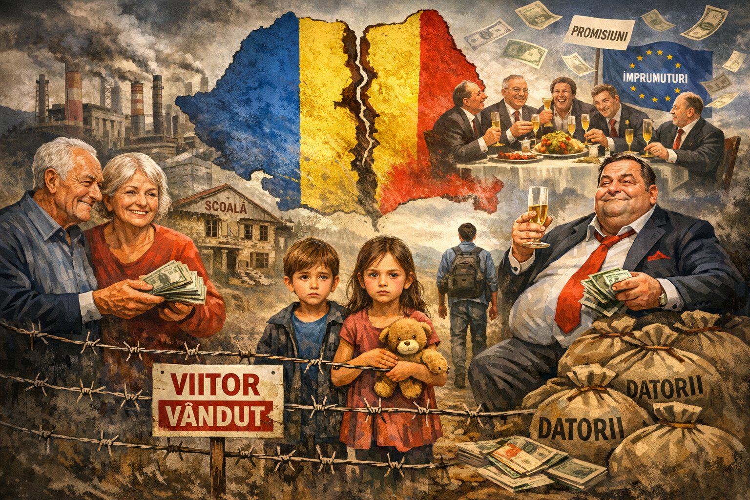 Românii și-au vândut copiii și țara – prețul votului pe termen scurt