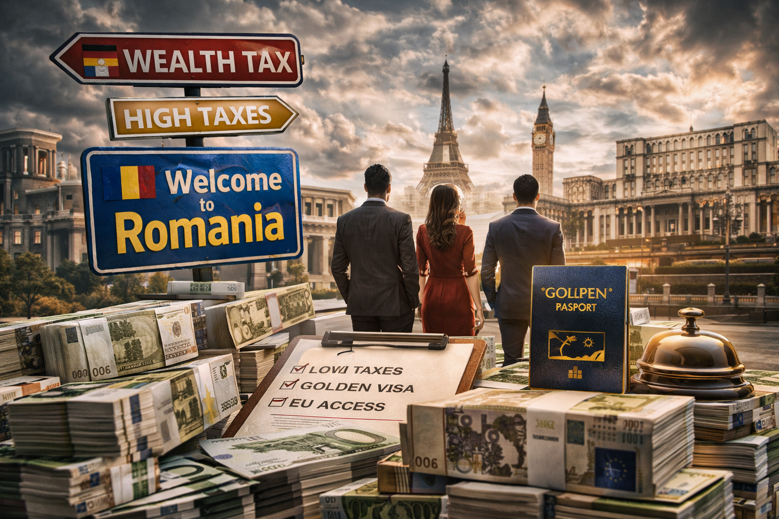 Oportunitatea României: cum poate deveni magnet pentru milionarii Europei în era taxelor pe avere